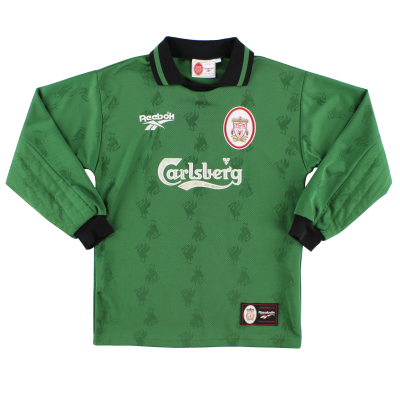 1996-97 Liverpool Reebok Goalkeeper Shirt Y