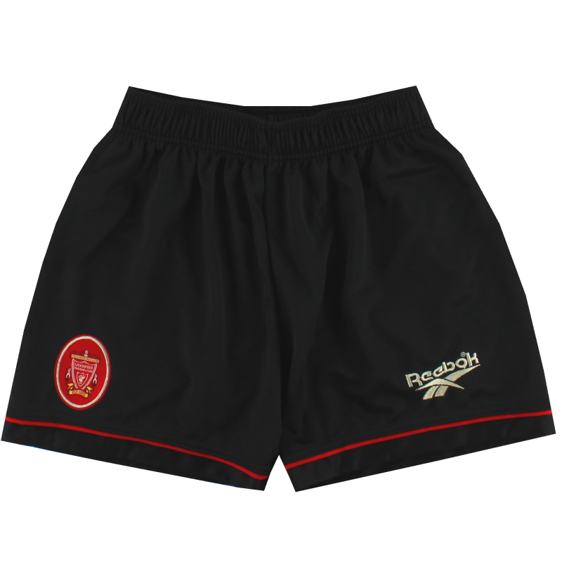 Pantalones cortos de visitante Reebok del Liverpool 1996-97 XL, para niños