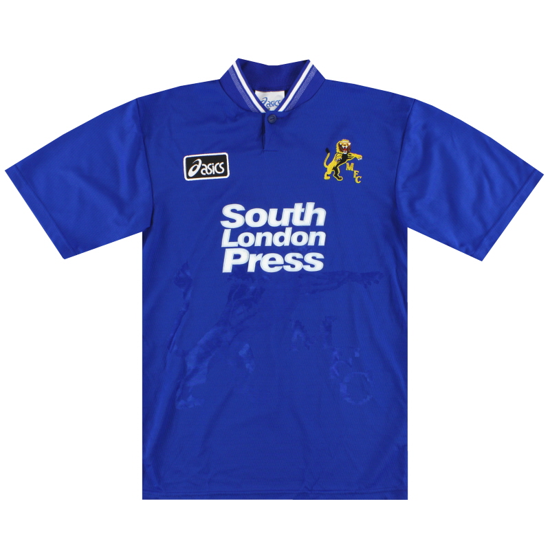 1996-97 Millwall Asics Home Shirt S