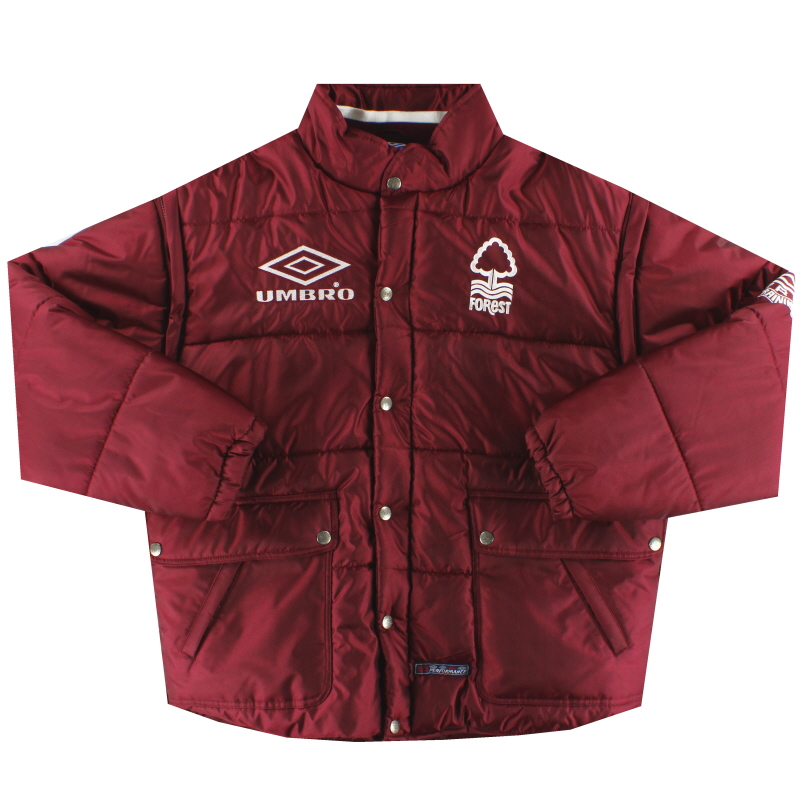 1996-97 Nottingham Forest Umbro Bubble Jacket *As New* XL