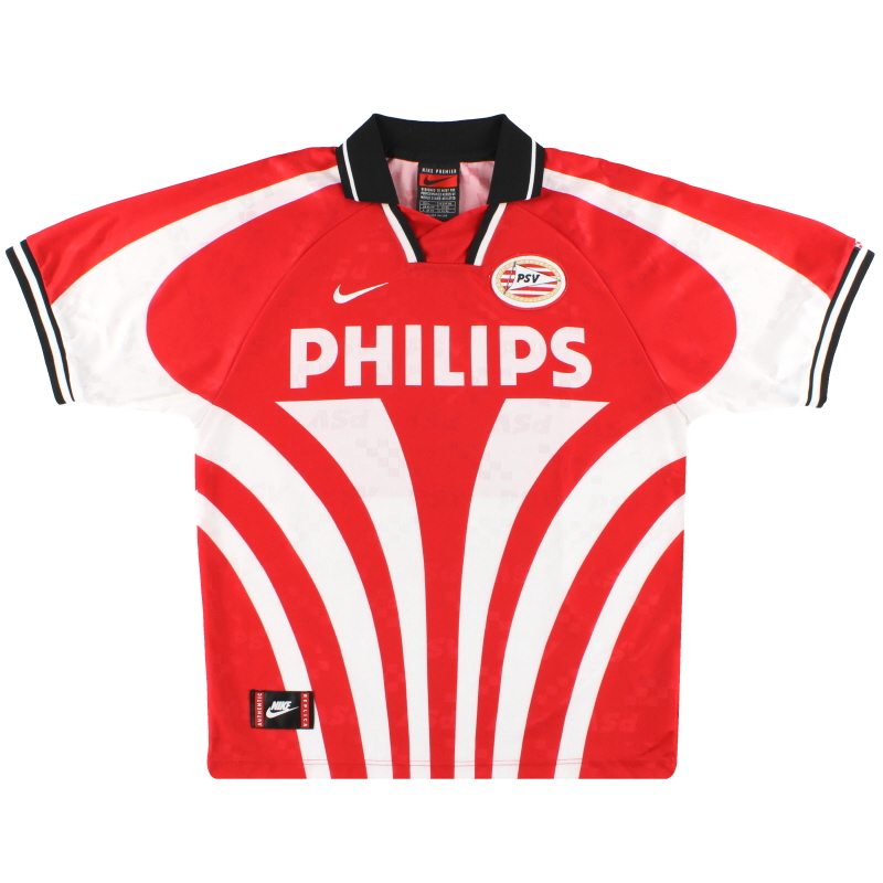 bijgeloof morgen woonadres 1996-97 PSV Eindhoven Nike Home Shirt XL