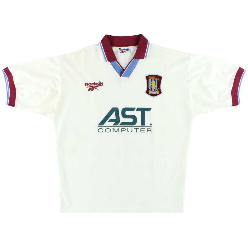 1996-98 Aston Villa Reebok Maillot extérieur XL - 961772