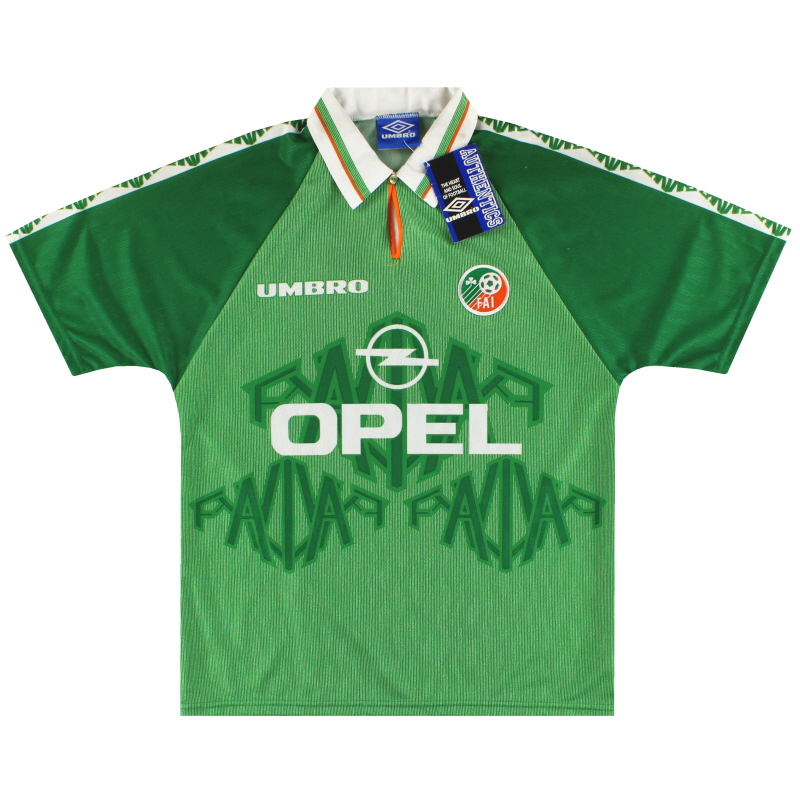 1996-98 Ireland Umbro Home Shirt *w/tags* M