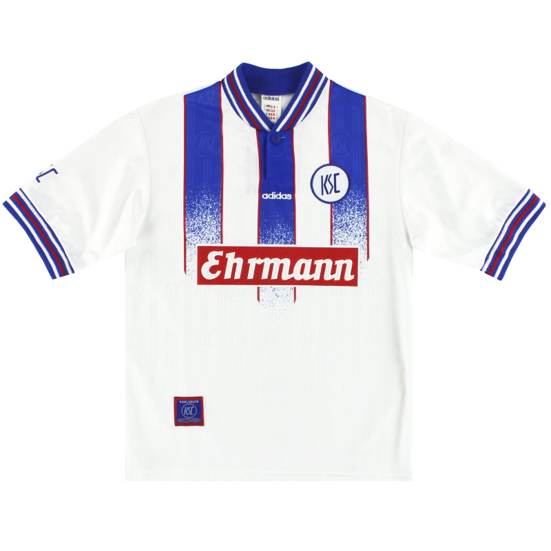 1996-98 Karlsruhe adidas Home Shirt Y