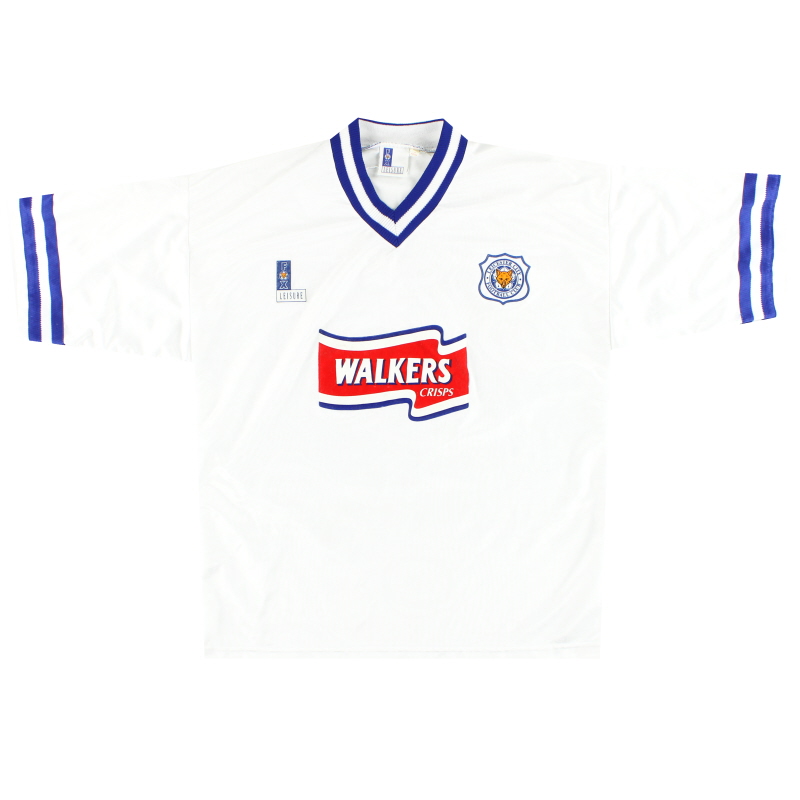 1996-98 Leicester Fox Ocio Away Camiseta L
