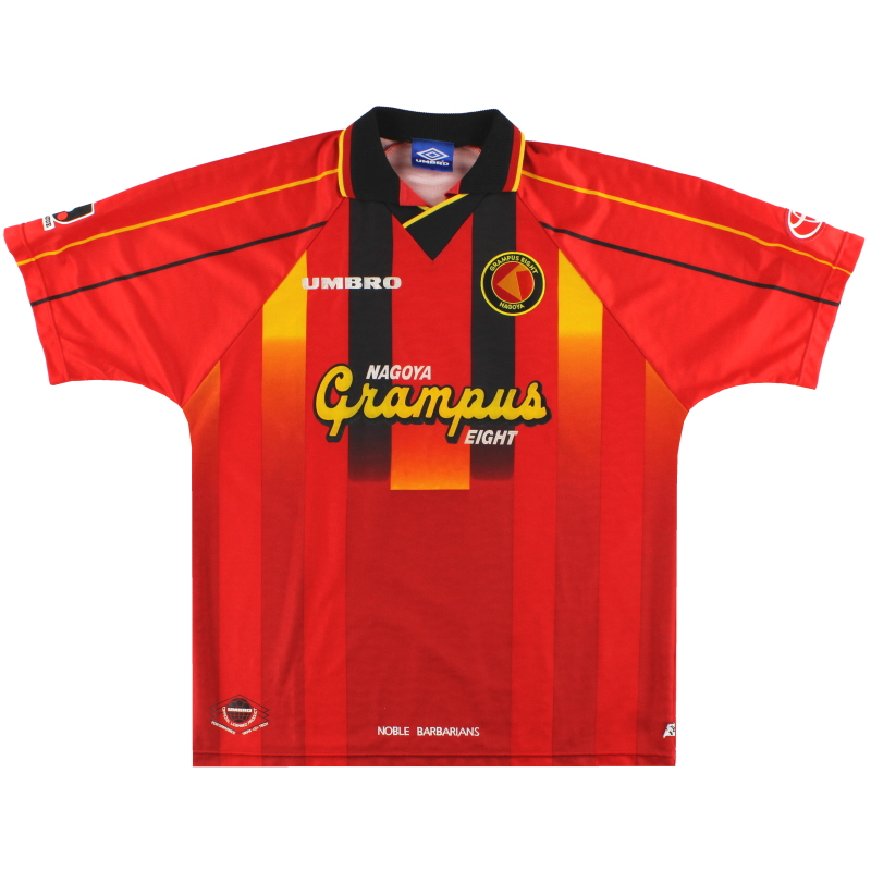 1996-98 Nagoya Grampus Eight Umbro Home Shirt XL