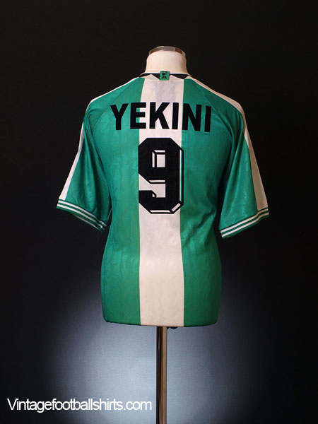Rashidi Yekini famous Nigeria shirt