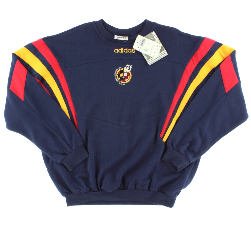 1996-98 Spain adidas Sweatshirt *w/tags* XL