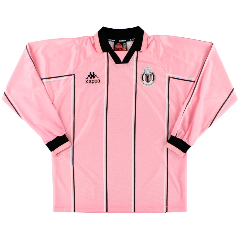 1996-98 Palermo *MATCH ISSUE* home jersey (#15) - XL