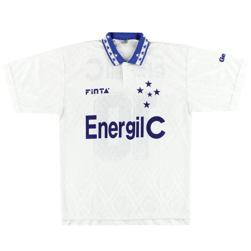 1996 Cruzeiro Finta Away Shirt #10 L