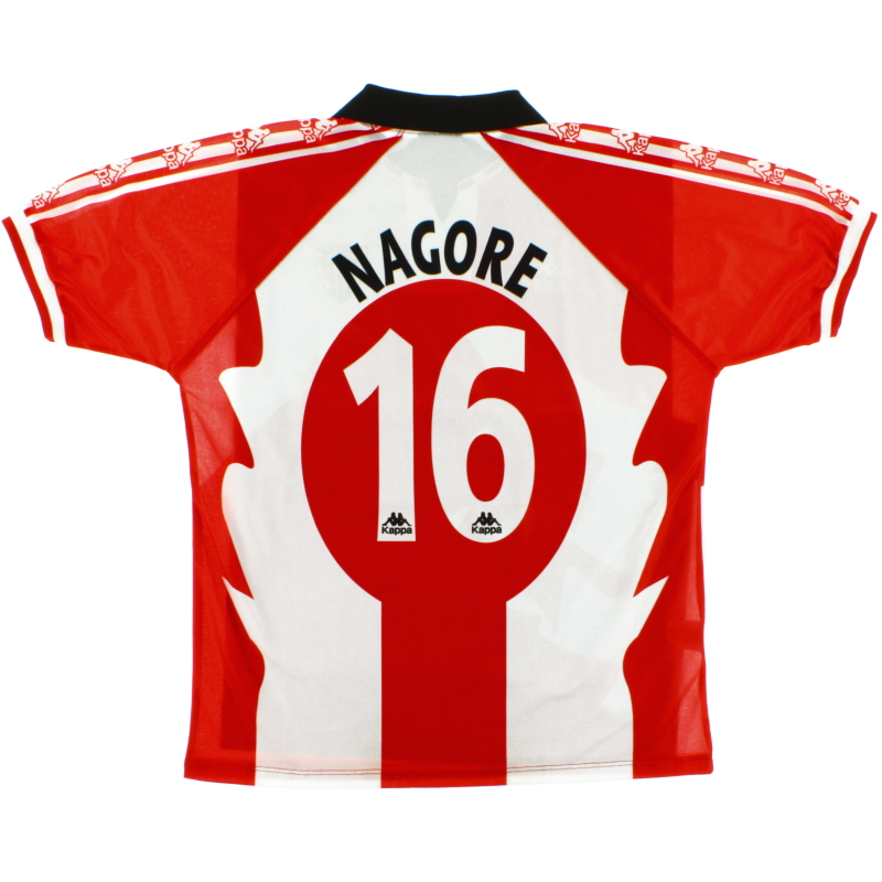 1997-98 Athletic Bilbao Centenary Home Shirt Nagore #16 *Mint* XL