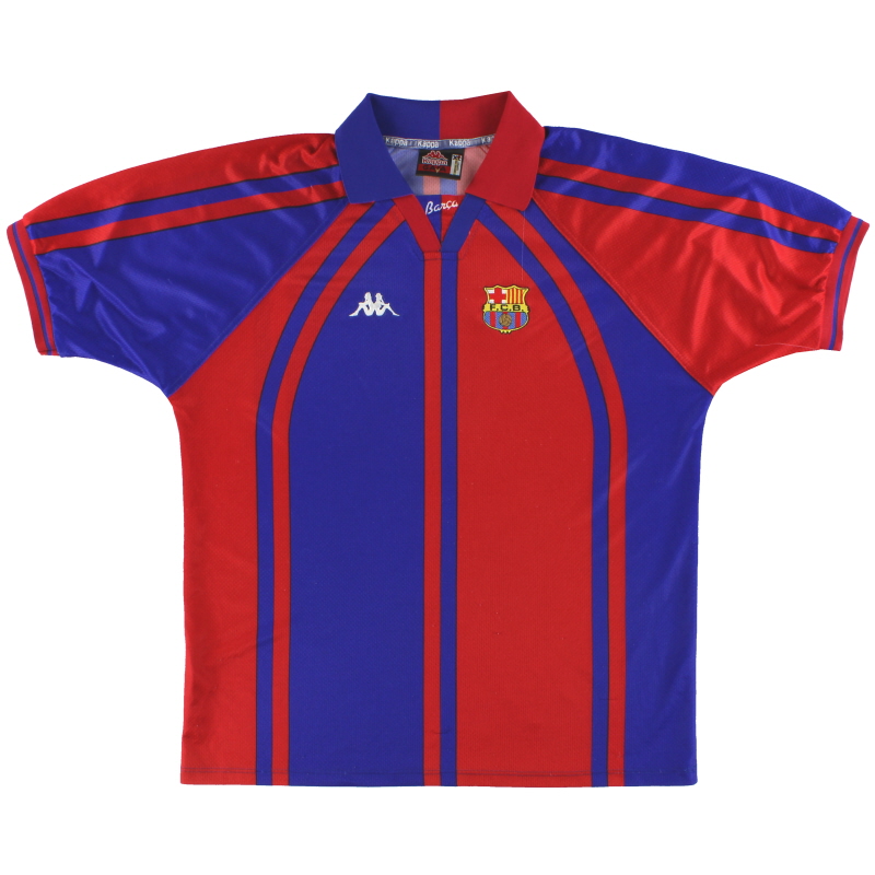 1997-98 Barcelona Kappa European Home Shirt XL