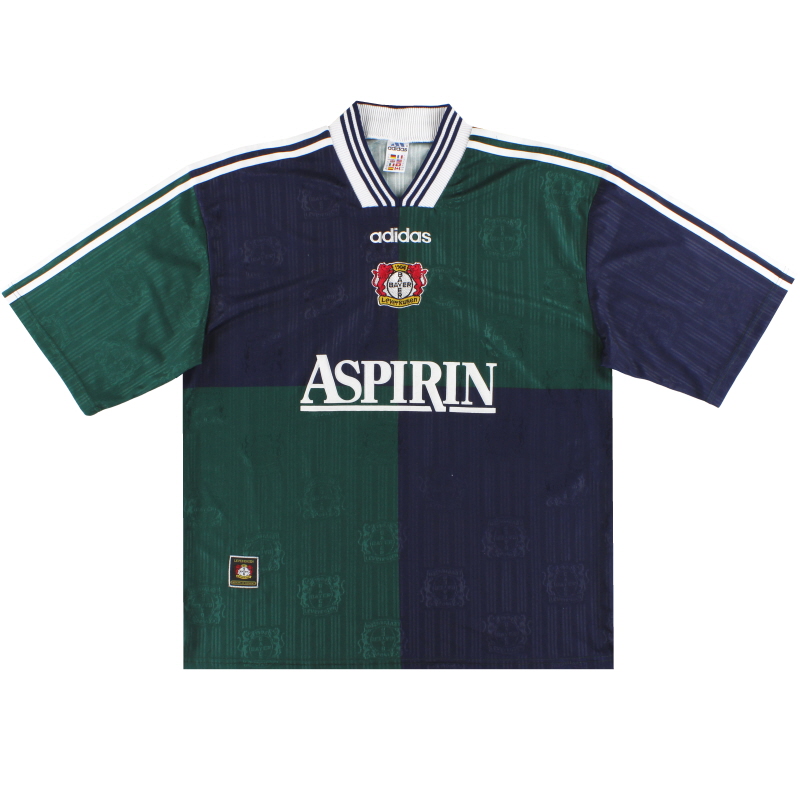 1997-98 Bayer Leverkusen adidas Away Shirt XL