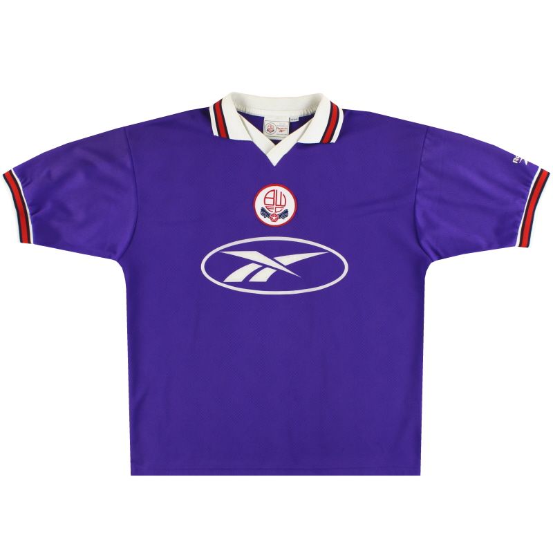 1997-98 Bolton Reebok Away Shirt *Mint* L