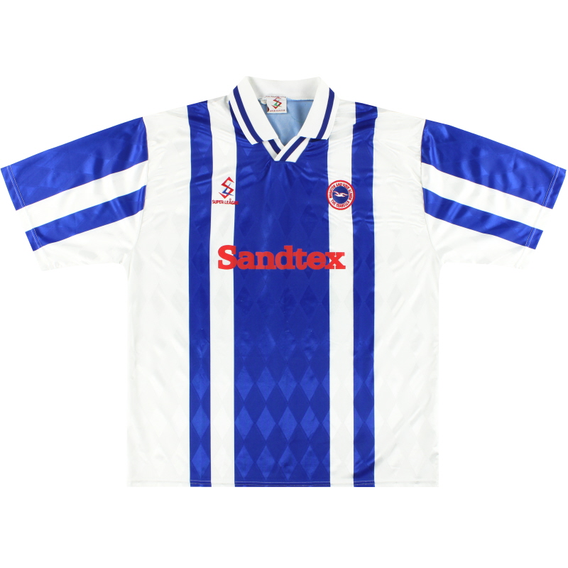 1997-98 Brighton Home Camiseta XL
