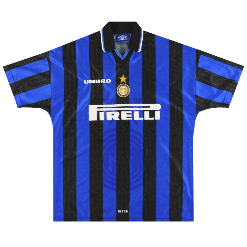 1997-98 Inter Milan Umbro Home Shirt XL
