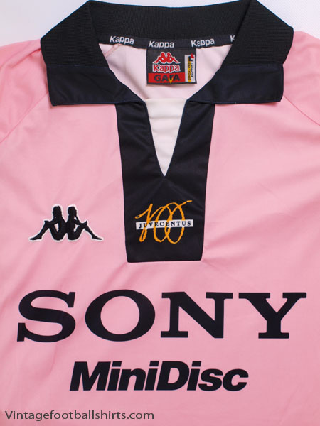 1997-98 Juventus Pink Centenary Away 