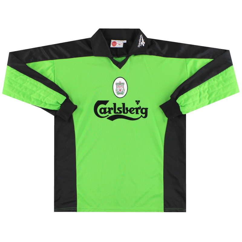 Maillot de gardien Liverpool Reebok 1997-98 M