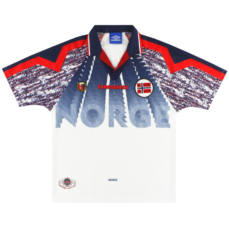 1997-98 Norway Umbro Away Shirt *Mint* M