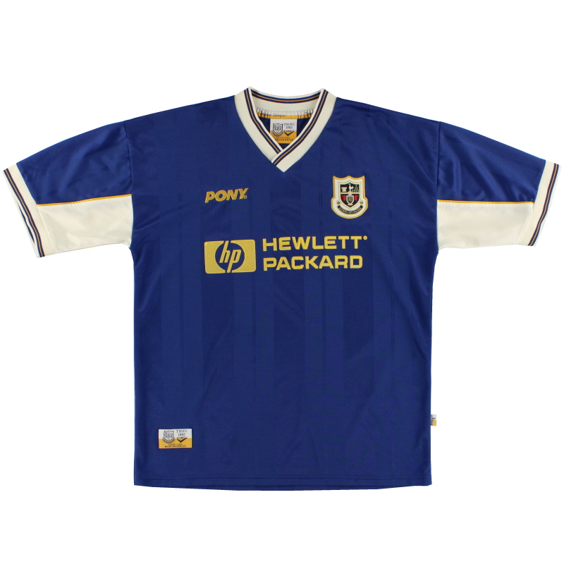 Camiseta de visitante del Tottenham Pony 1997-98 XXL