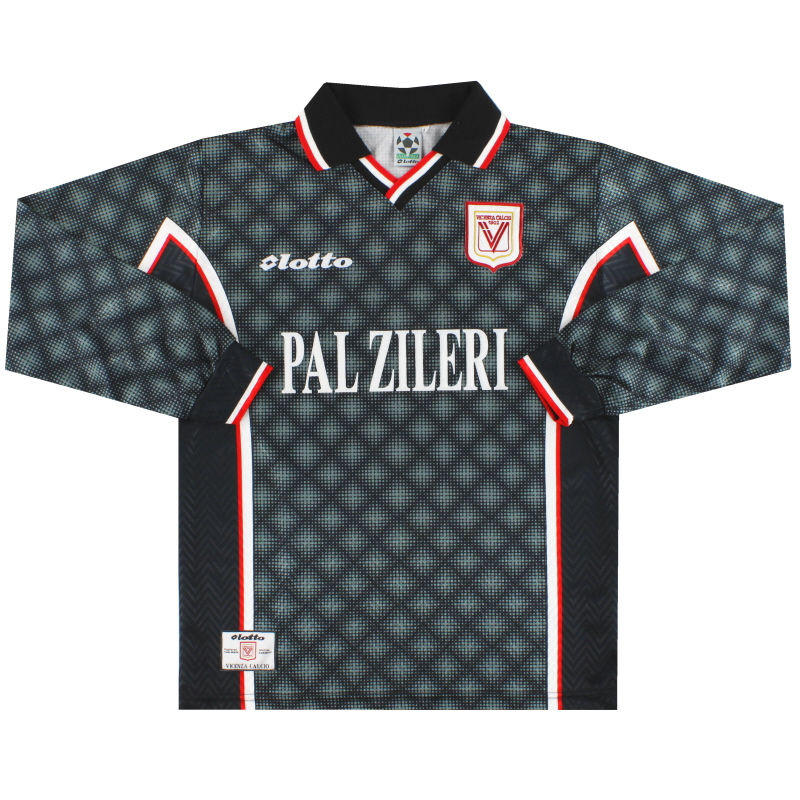 1997-98 Vicenza Lotto Away Shirt L/S M