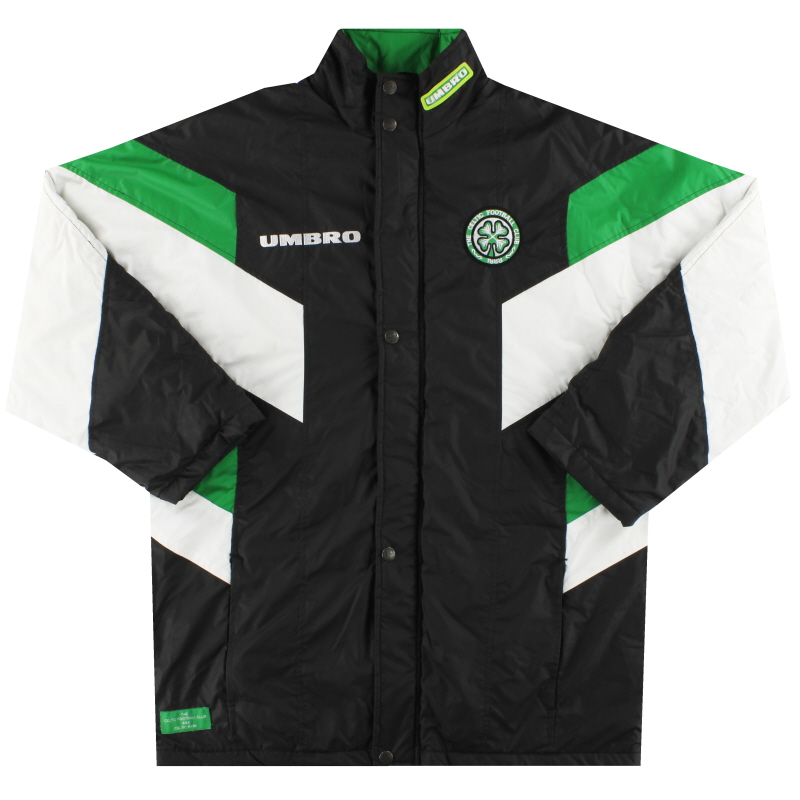 1997-99 Celtic Umbro Bench Coat *As New* L