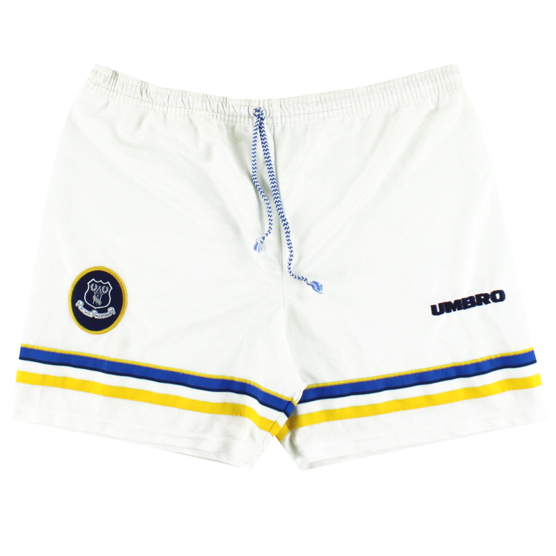 Pantalón corto de local Umbro del Everton 1997-99 L