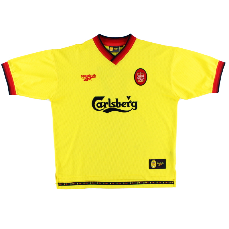 1997-99 Liverpool Away Shirt Ince #17 L