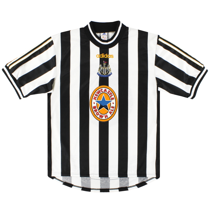 De confianza Alergia Desear 1997-99 Newcastle adidas Primera camiseta XL