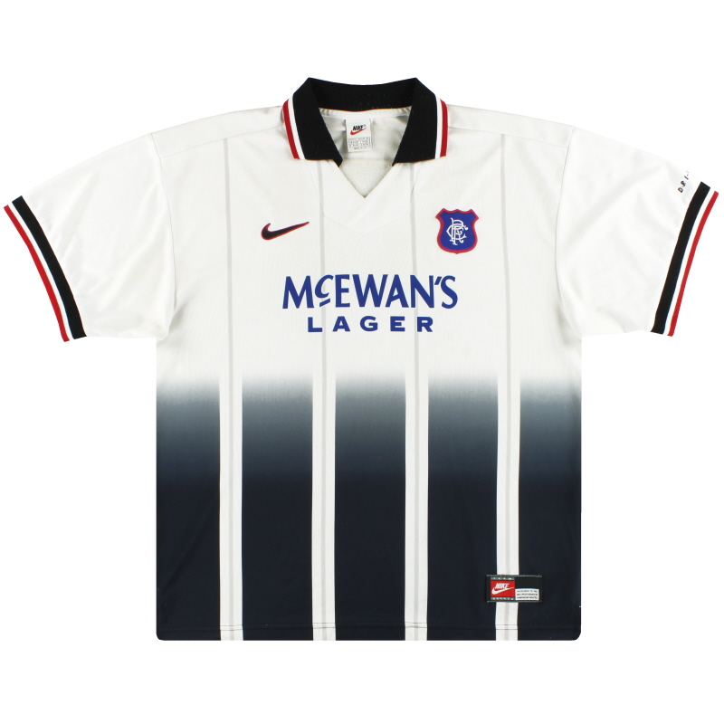1997-99 Rangers Nike Maglia da trasferta L.Boys