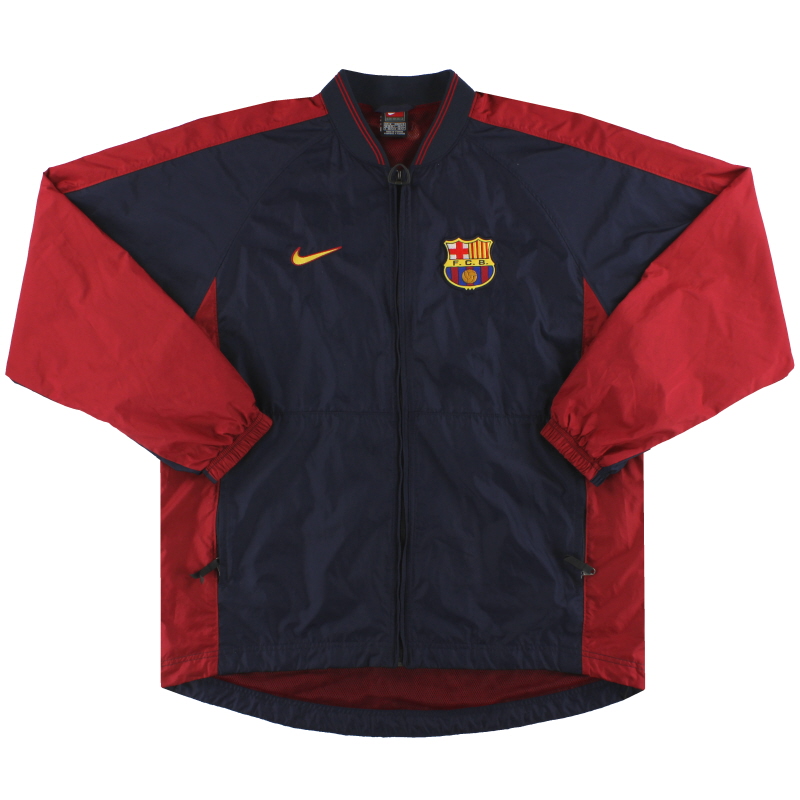 1998-00 Barcelona Nike Full Zip Track Jacket L