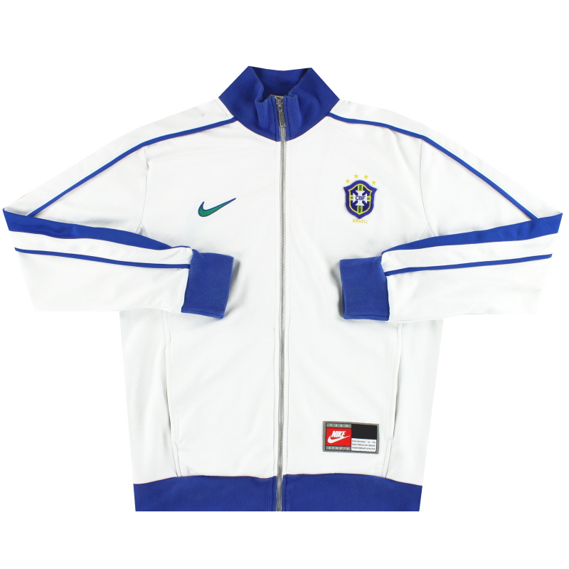 1998-00 Brazil Nike Track Jacket L - 267745-493