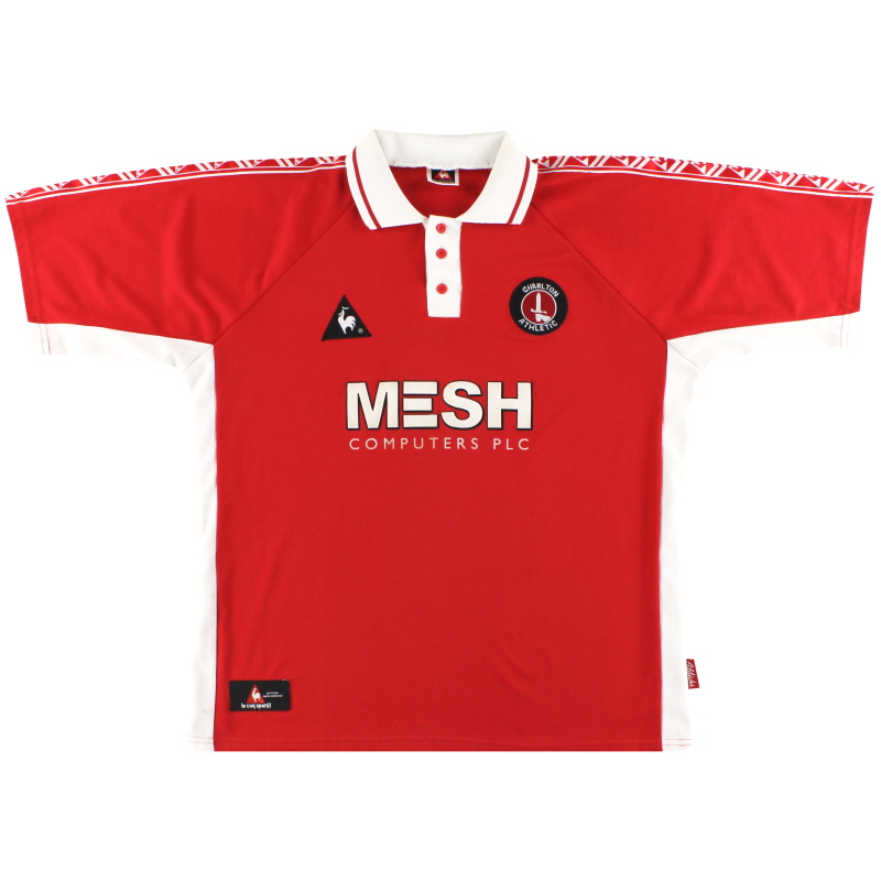 1998-00 Charlton Le Coq Sportif Home Shirt L.Boys
