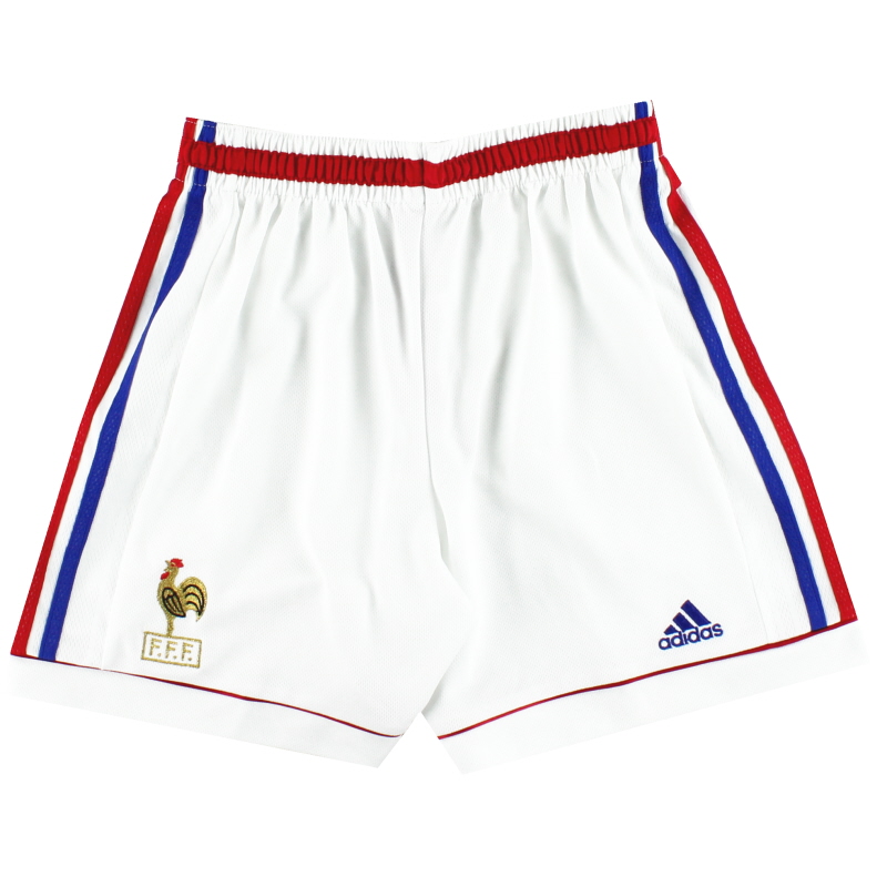 1998-00 France adidas Home Shorts S