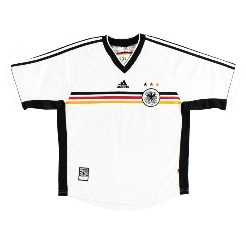 1998-00 Germany adidas Home Shirt L - 604848