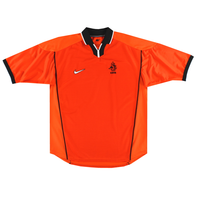 1998-00 Holland Nike Player Issue Home Shirt L
