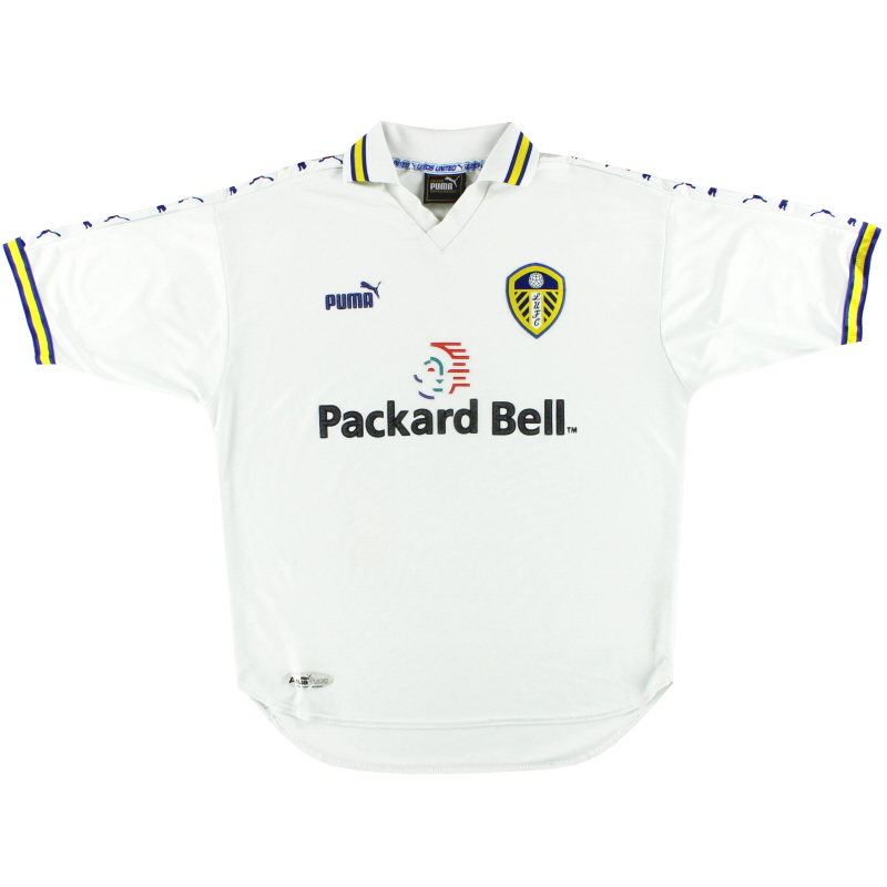 1998-00 Leeds Puma Maglia Home M
