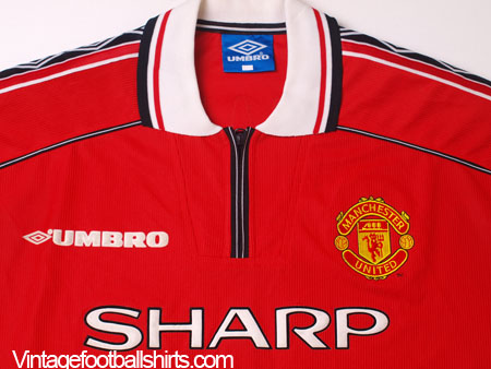 98/99 Retro Manchester United Home Jersey – AM Jersey