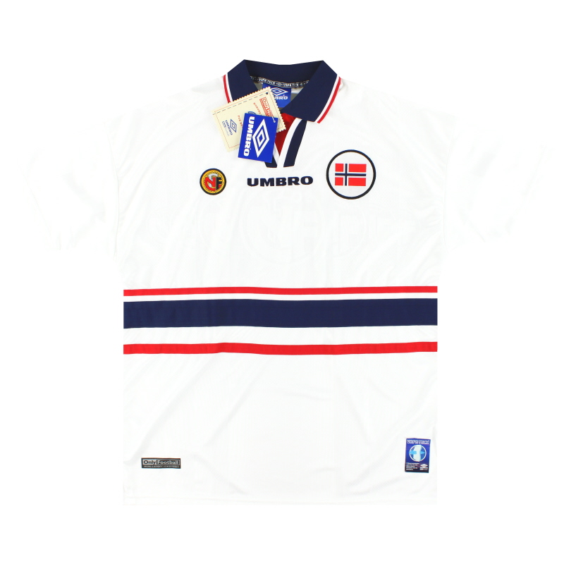 1998-00 Norway Umbro Away Shirt *w/tags* XL