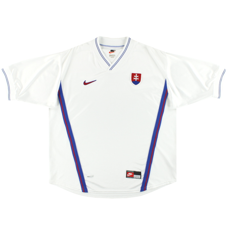 1998-00 Slovakia Nike Home Shirt XXL