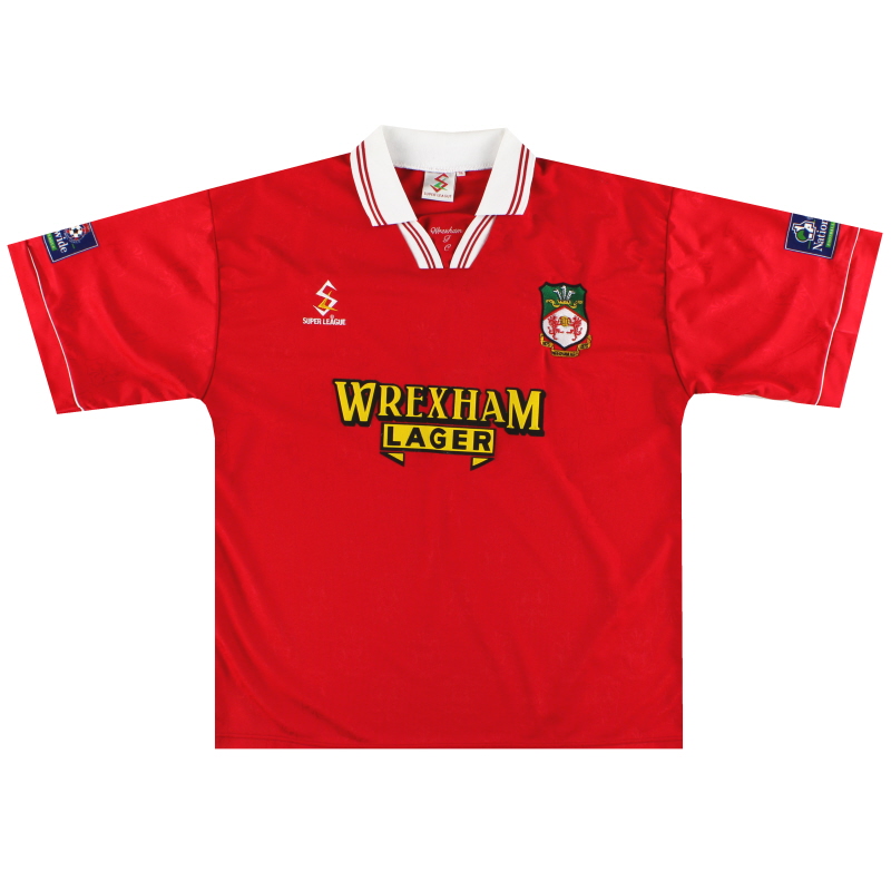 1998-00 Wrexham Home Shirt *Mint* XL
