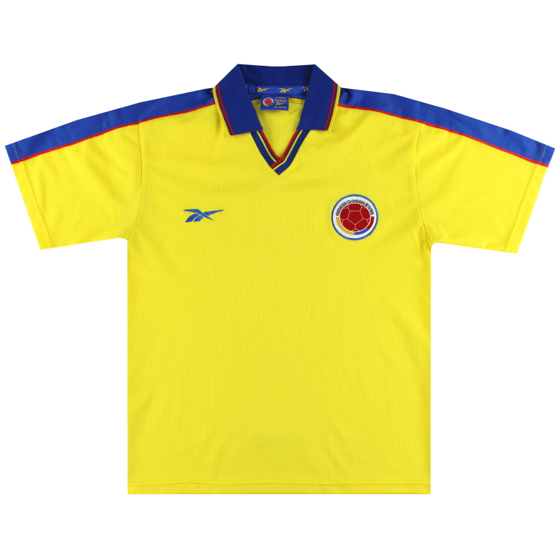 1998-01 Colombia Reebok Home Shirt *Mint* L