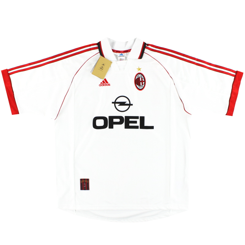 1998-99 AC Milan adidas Away Shirt *w/tags* XXL - 612761 - 4028469954319