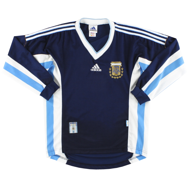 1998-99 Argentina adidas Away Shirt L/S XS