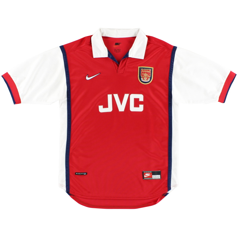 1998-99 Arsenal Nike thuisshirt L