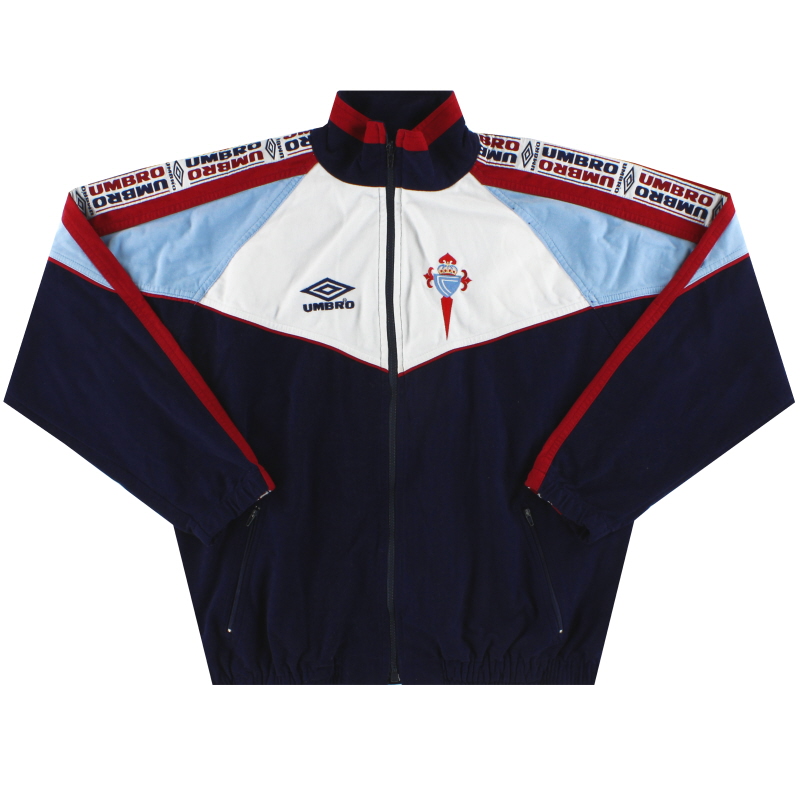 1998-99 Celta Vigo Umbro Track Jacket S