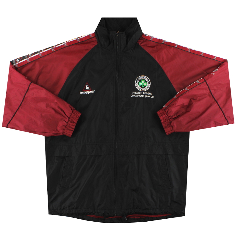 1998-99 Cliftonville Le Coq Sportif 'Champions' Rain Jacket L