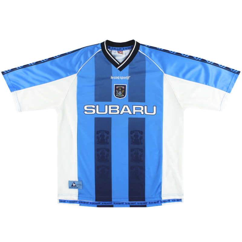 1998-99 Coventry Le Coq Sportif Home Shirt XL