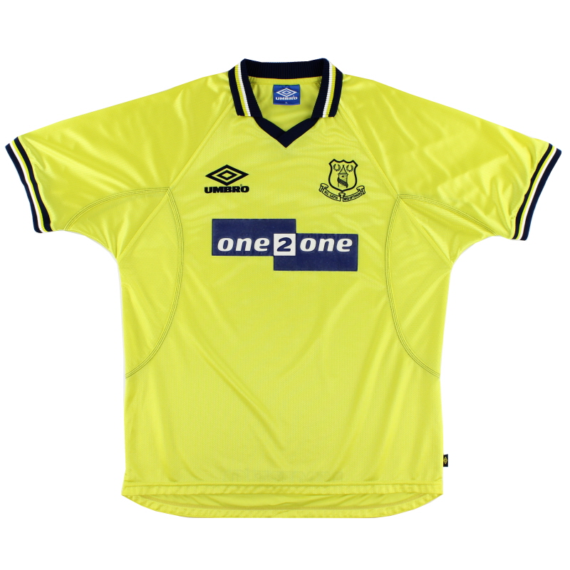 1998-99 Everton Umbro Third Shirt *Mint* XXL