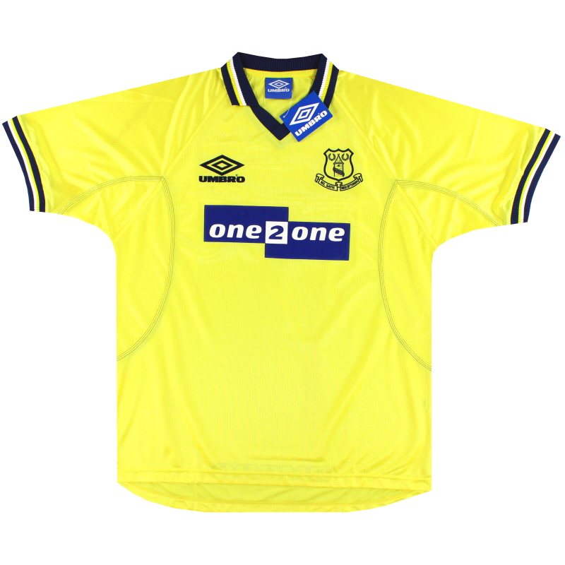 1998-99 Everton Umbro Third Shirt *w/tags* XL